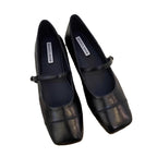 Damen Elegante Pumps mit bequemem Riemchendesign und breiter Sohle R&B