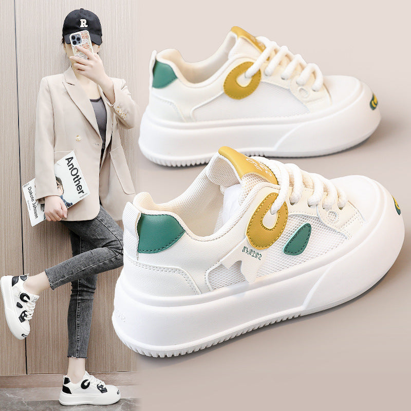 Damen luftige Sneaker mit atmungsaktivem Mesh-Obermaterial und rutschfester Sohle R&B