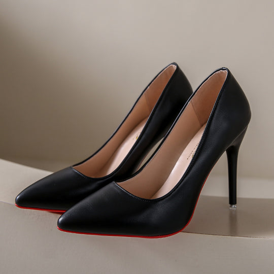 Damen elegante Stiletto-Pumps mit modischer Spitzenform R&B