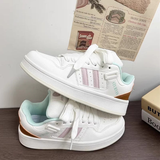 Damen Komfortable Sneakers mit atmungsaktiver Mesh-Oberfläche und dämpfender Sohle R&B