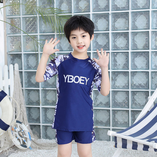 Jungen UV-Schutz Schwimmanzug R&B
