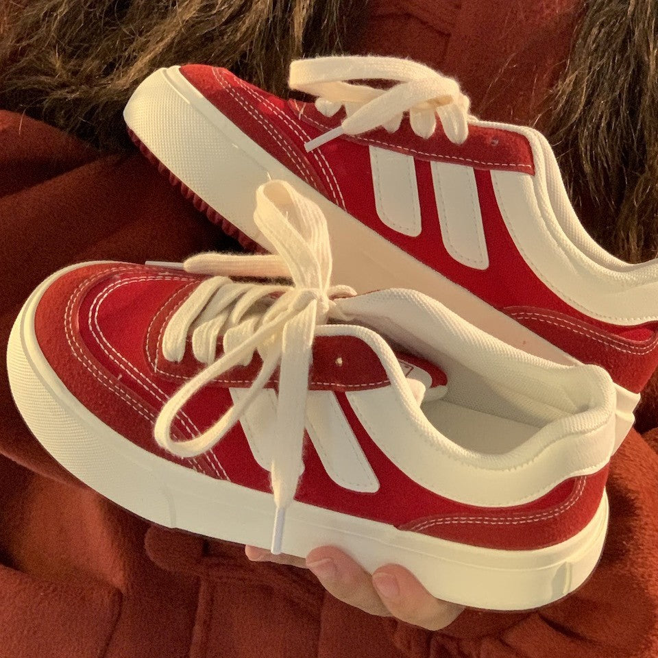 Damen Trendige Sneaker mit strukturiertem Obermaterial und bequemer Dämpfung R&B