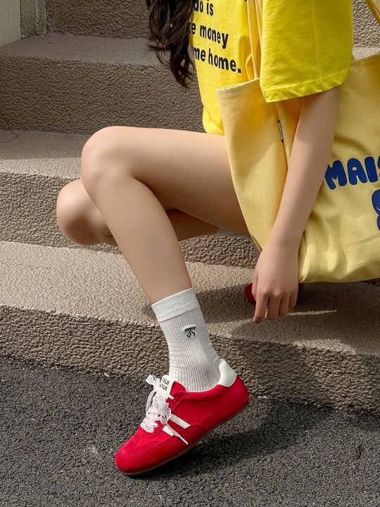 Damen Sportliche Sneakers mit atmungsaktivem Obermaterial von R&B