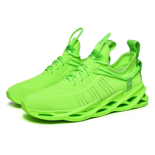 Damen Leistungsstarke Laufsneakers mit atmungsaktivem Mesh-Obermaterial und innovativem Dämpfungssystem R&B