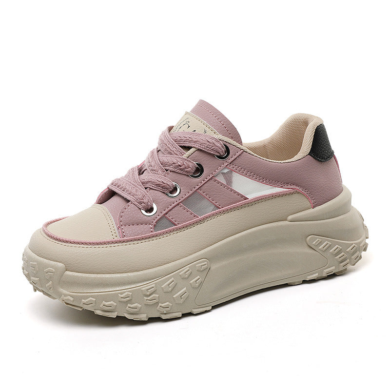 Damen Sneakers mit modernem Plateau-Design R&B