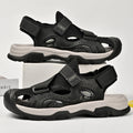 Damen Sportliche Outdoor-Sandalen mit verstellbarem Riemen und rutschfester Sohle R&B