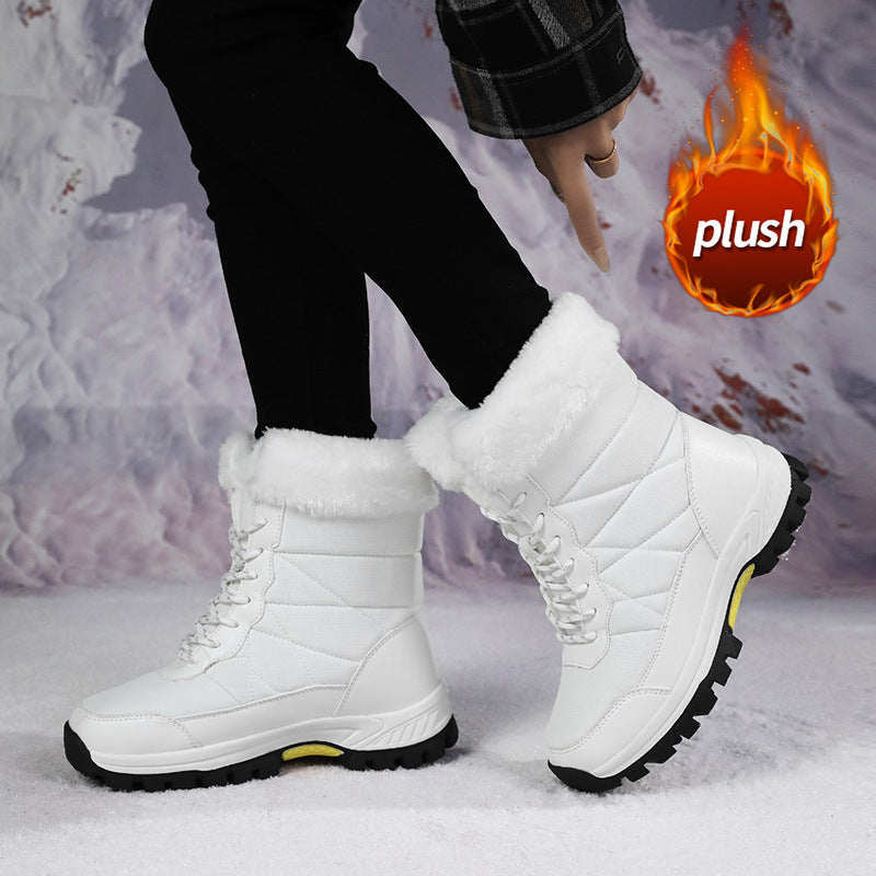 Damen Winterliche Stiefel mit kuscheligem Innenfutter und rutschfester Sohle