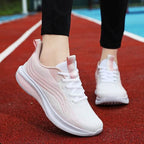 Damen Atmungsaktive Fitness-Sneaker mit dämpfendem Laufsohlenkomfort R&B