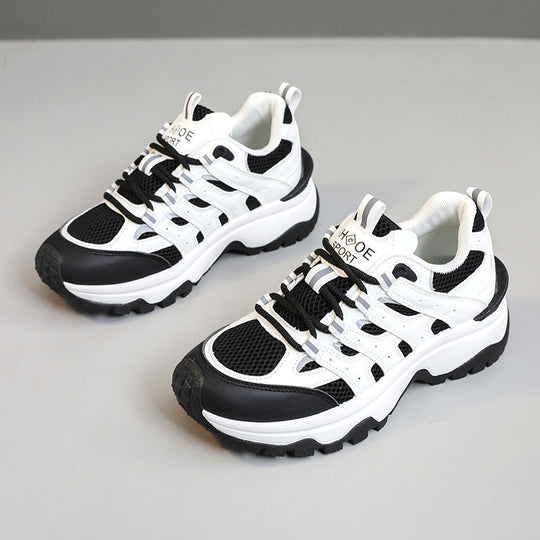 Damen Sportliche Lauf-Sneaker mit atmungsaktivem Obermaterial und dämpfender Sohle R&B