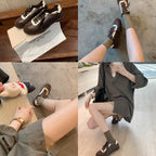 Damen modische Sneaker mit retro-inspiriertem Design und robustem Sohlenprofil R&B