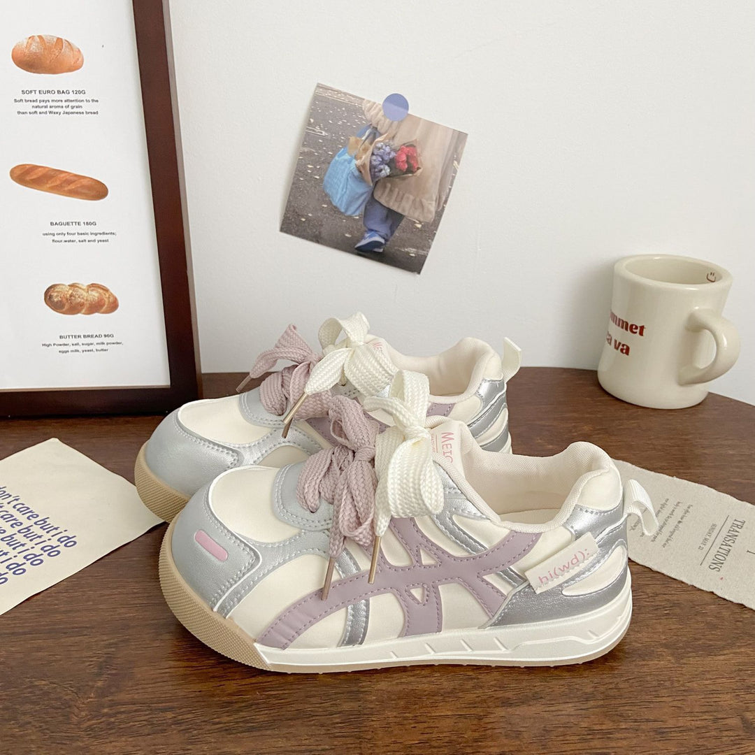 Damen Sportliche Sneakers mit verspielten Schnürdetails und modischem Obermaterial R&B