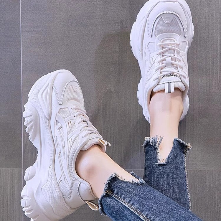 Damen Sportliche Sneakers mit dämpfender Laufsohle und atmungsaktivem Obermaterial R&B