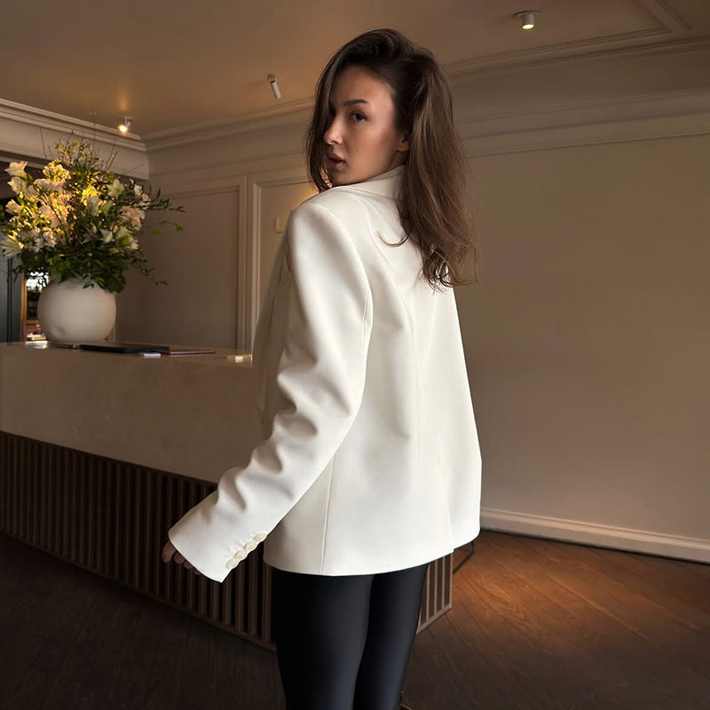Damen eleganter Oversize-Blazer R&B