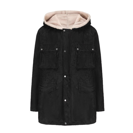 Damen Wickeljacke mit kuscheligem Innenfutter R&B