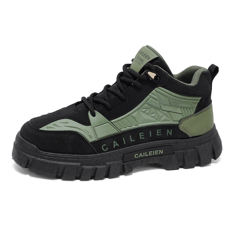 Damen Sportliche High-Top Sneakers mit robuster und rutschfester Sohle