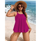 Damen Strandkleid mit fließendem Schnitt und verstellbaren Trägern R&B