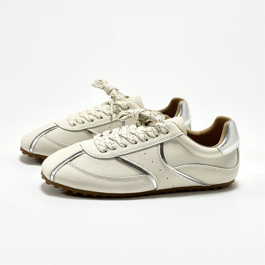 Damen Sportliche Lifestyle Sneakers mit elegantem Glanz R&B