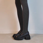 Damen Loafers mit robustem Blockabsatz und eleganter Riemchenverzierung R&B