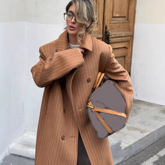 Damen Oversized Steppmantel R&B