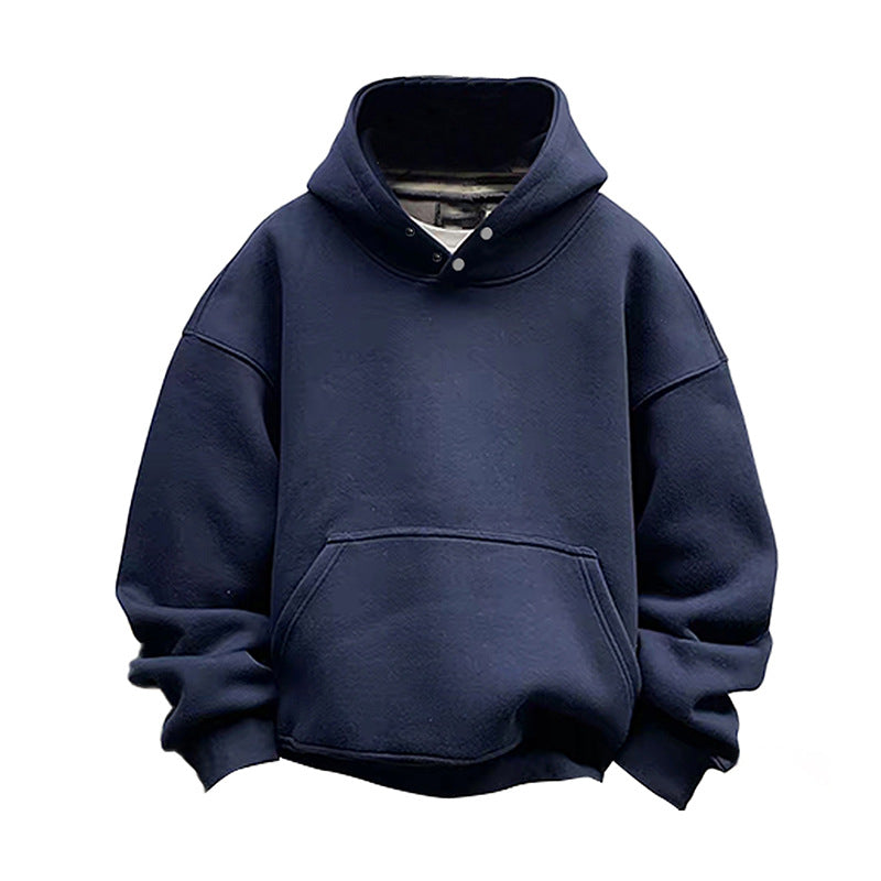 Damen Kapuzenpullover mit modernem Schnitt und praktischer Kängurutasche R&B