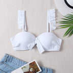 Damen Push-Up Bikinioberteil mit stilvollen Rüschendetails R&B