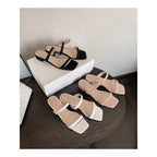 Damen Slingback Sandalen mit elegantem Absatz R&B
