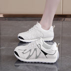 Damen modische Lauf-Sneakers mit rutschfester Sohle und atmungsaktivem Obermaterial R&B