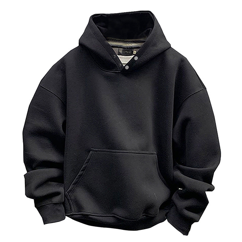 Damen Kapuzenpullover mit modernem Schnitt und praktischer Kängurutasche R&B