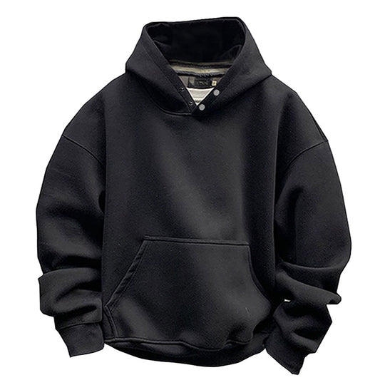 Damen Kapuzenpullover mit modernem Schnitt und praktischer Kängurutasche R&B