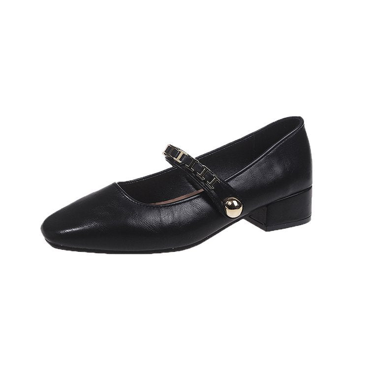 Damen elegante Mary Jane Ballerinas R&B