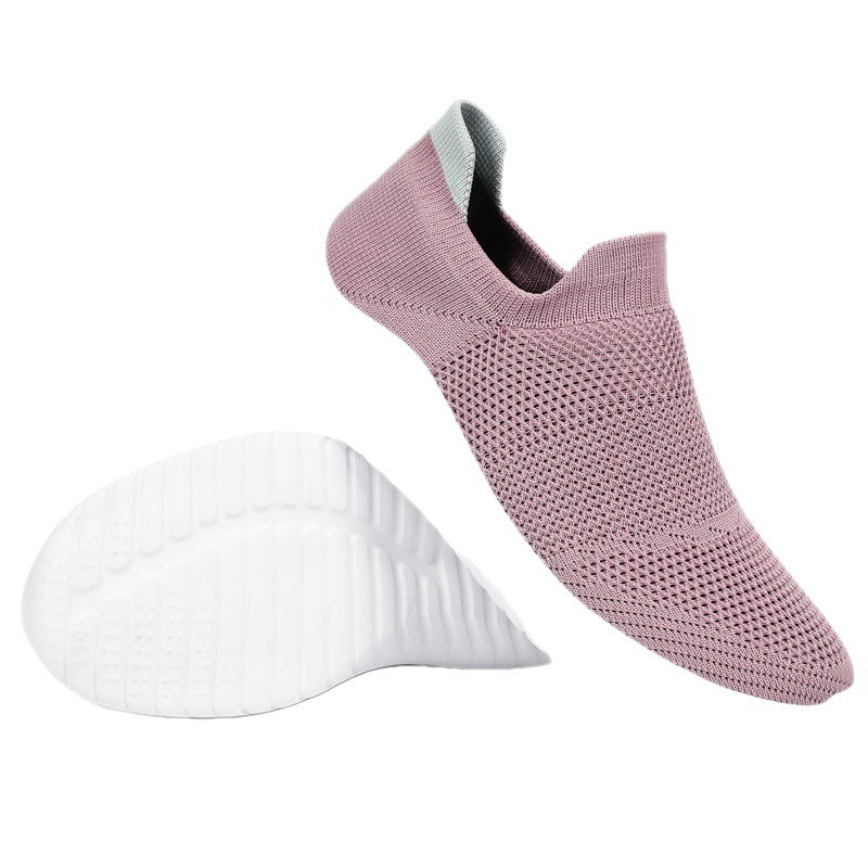 Damen Atmungsaktive Slip-On Sport Sneakers mit elastischem Tragegefühl R&B