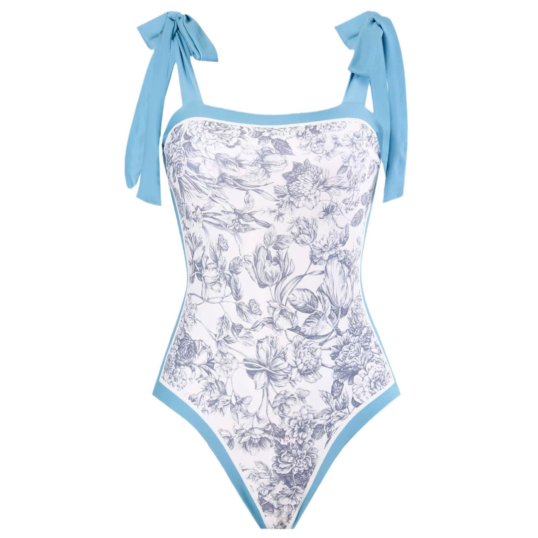 Damen Maxirock mit floralen Mustern und voluminösem Schnitt R&B