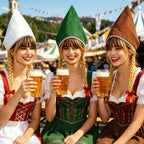 Damen nan traditionelle Trachtenhaube aus Baumwollvelours mit feinem Spitzenrand für Dirndl R&B