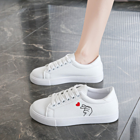Damen Sneakers mit elegantem Logo und bequemer Sohle R&B