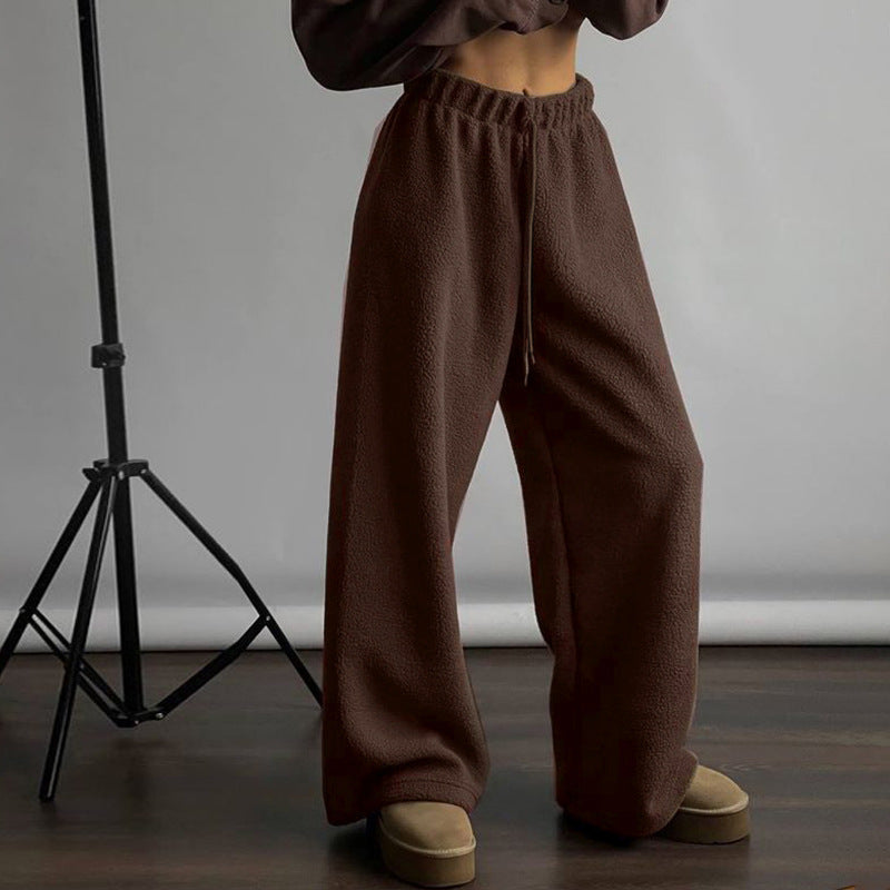 Damen Bequeme Freizeithose aus weichem Fleece R&B