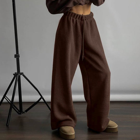 Damen Bequeme Freizeithose aus weichem Fleece R&B