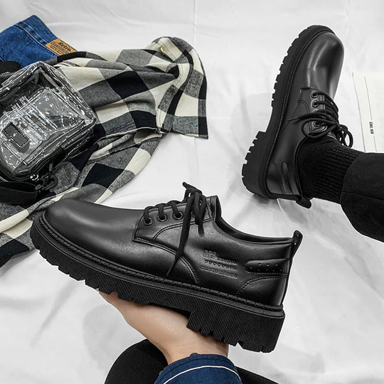 Herren Robuste Schnürschuhe mit rutschfester Profilsohle R&B
