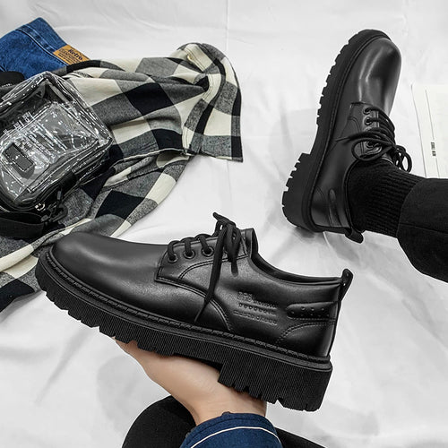 Herren Robuste Schnürschuhe mit rutschfester Profilsohle R&B