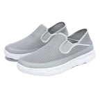 Damen Atmungsaktive Slip-On Sneakers aus Mesh mit flexiblem Dämpfungsbereich R&B