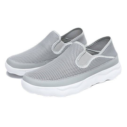 Damen Atmungsaktive Slip-On Sneakers aus Mesh mit flexiblem Dämpfungsbereich R&B