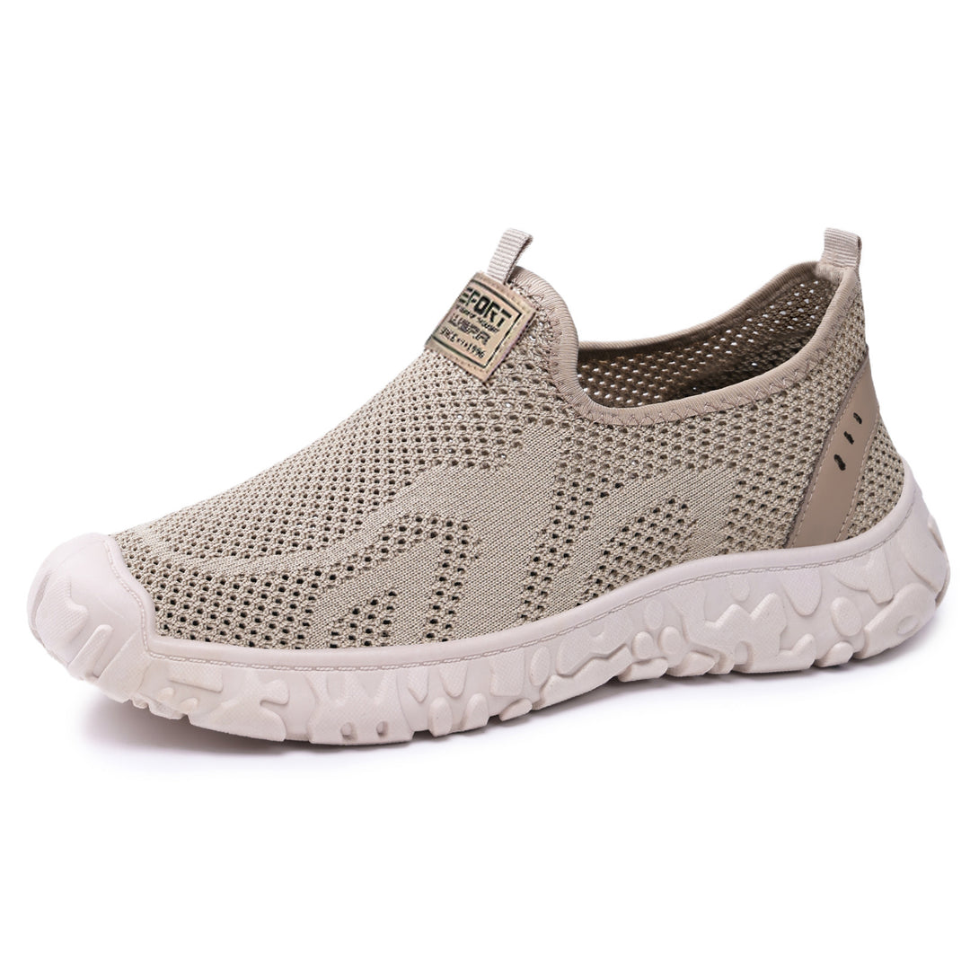 Damen Atmungsaktive Slip-On Freizeitschuhe mit elastischem Design R&B