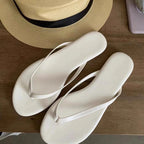 Damen komfortable Zehentrenner-Sandalen mit orthopädischem Fußbett und rutschfester Sohle R&B