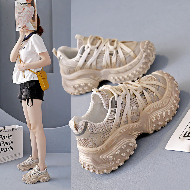 Damen Sportliche Freizeitsneaker mit innovativem Schnürsystem und rutschfester Sohle R&B