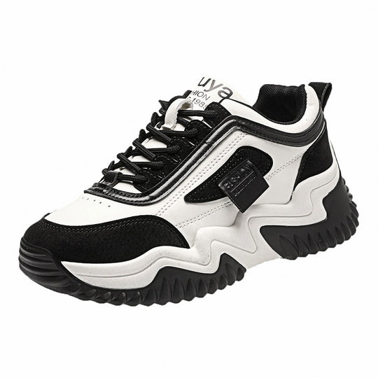 Damen Sportliche Chunky Sneakers mit rutschfester Profilsohle und herausragendem Dämpfung R&B
