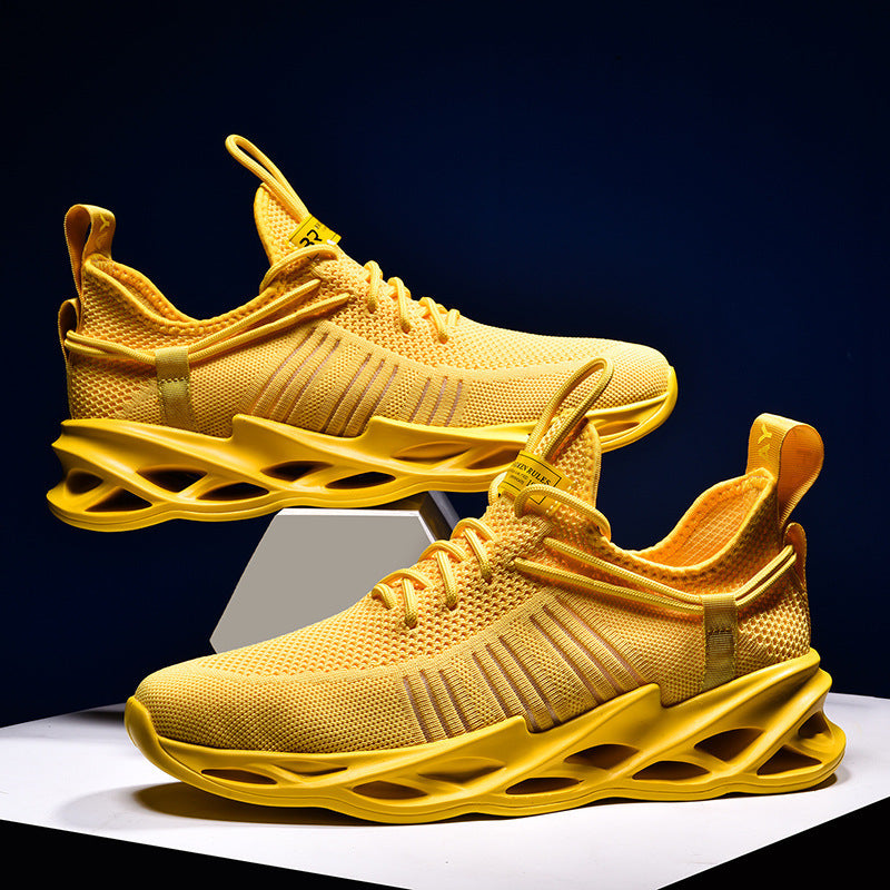Damen Leistungsstarke Laufsneakers mit atmungsaktivem Mesh-Obermaterial und innovativem Dämpfungssystem R&B