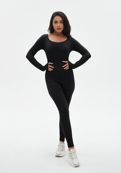 Damen Figurumspielender Jumpsuit R&B