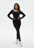 Damen Figurumspielender Jumpsuit R&B