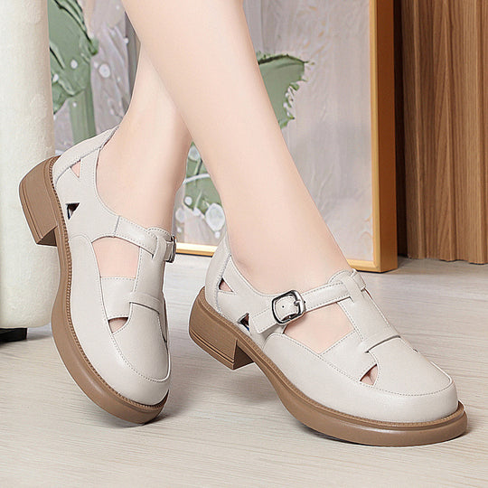 Damen Komfortable Schnürsandalen mit modischem Riemendesign R&B