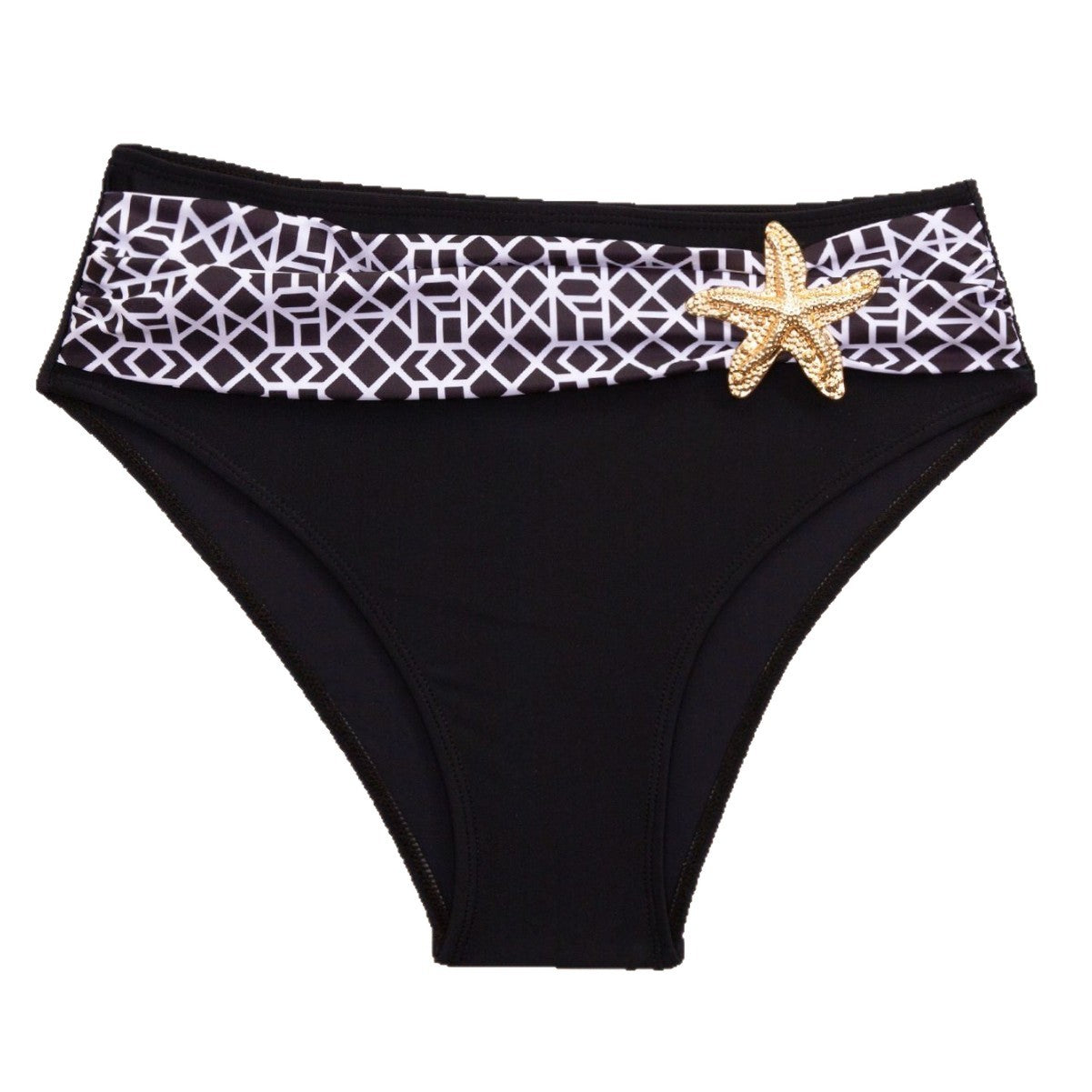 Damen Hochwertiges Bikini-Set mit geometrischem Muster R&B