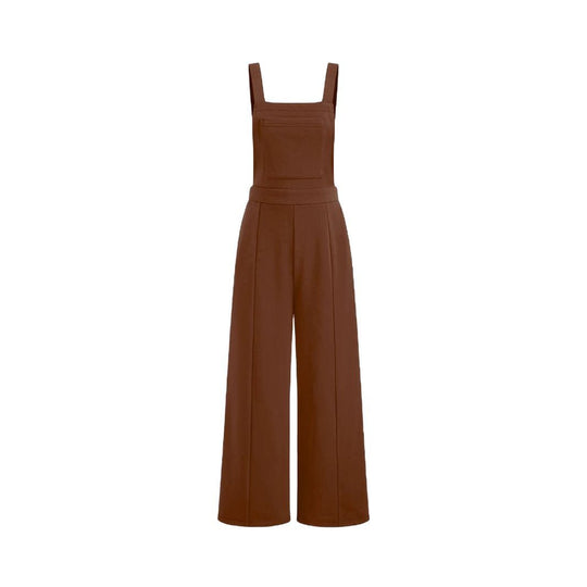 Damen Overall mit weitem Bein und praktischen Taschen R&B